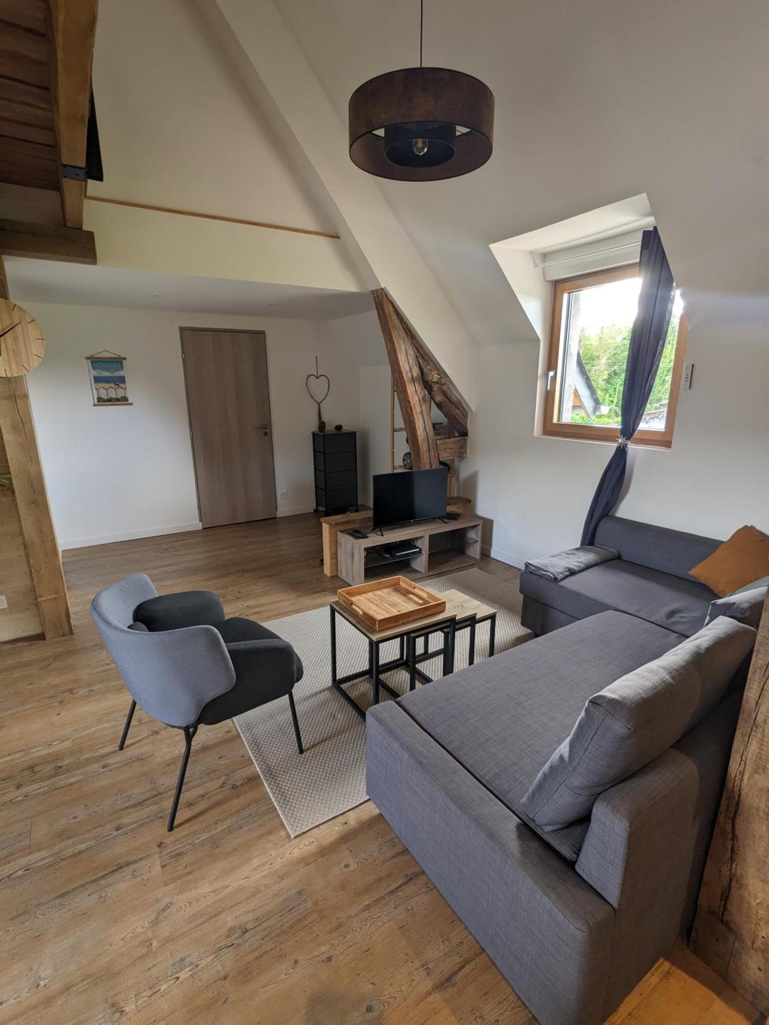 Appartement Au Calme Entre Terre Et Mer. Proche Honfleur Barneville-la-Bertrand 外观 照片
